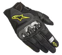 Guanto Corto SMX-1 AIR V2 Nero Giallo - ALPINESTARS - UE: 3XL