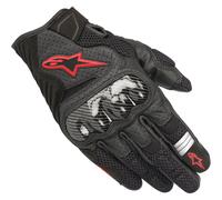 ALPINESTARS ALPINESTARS - Guanti SMX-1 Air V2 Nero / Rosso Fluo M
