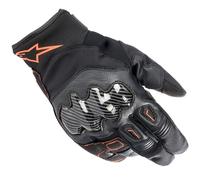 ALPINESTARS ALPINESTARS - Guanti SMX-1 Waterproof Nero / Rosso Fluo XXL