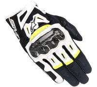 ALPINESTARS ALPINESTARS - Guanti SMX-2 Air Carbon V2 Nero / Bianco / Giallo Fluo L