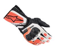 Alpinestars SP-8 V3, guanti 3XL male Nero/Bianco/Rosso Fluo