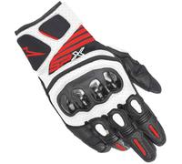 ALPINESTARS ALPINESTARS - Guanti Sp X Air Carbon V2 Nero / Bianco / Rosso Fluo L