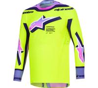 ALPINESTARS ALPINESTARS - Magliette Supertech Vista Giallo / Purple / Nero 2026 L