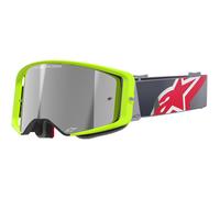 ALPINESTARS ALPINESTARS - Occhiali Supertech Corp Giallo Fluo / Rosso / Mirror Silver Lens 2025