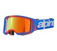 ALPINESTARS ALPINESTARS - Occhiali Vision 8 Wordmark Blue / Orange / Mirror Rosso Lens 2025