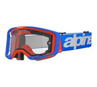ALPINESTARS ALPINESTARS - Occhiali Vision 8 Wordmark Dual Pane Blue / Orange / Clear Lens 2025