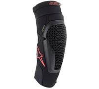 Ginocchiere Alpinestars Bionic Flex Nero-Rosso L/XL