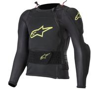 Pettorina BIONIC PLUS YOUTH PROTECTION Nero Giallo Fluo - ALPINESTARS - RI: S/M