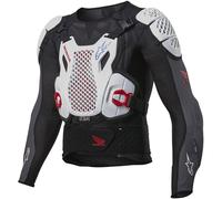 Alpinestars Honda Bionic Plus V2, giacca protettiva XXL male Nero/Bianco/Blu/Rosso Chiaro