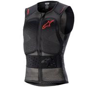 Alpinestars 6508123-009-XL giacca e giubbotto da moto Maschio Giacca da motociclista Nero, Rosso, Trasparente