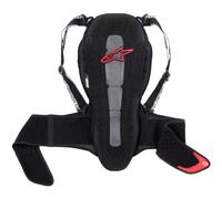 Paraschiena Alpinestars Nucleon KR-2 Nero-Bianco XS Nero