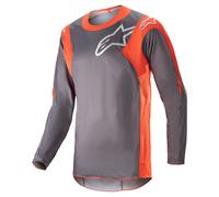 ALPINESTARS Alpinestars Racer Hoen Maglia Motocross (Grey/Orange XL)