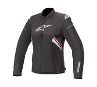 Giacca moto donna estiva Alpinestars STELLA T-GP PLUS R V3 AIR Nero Bianco Fucsia XL