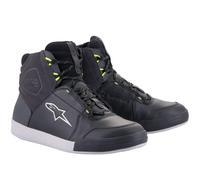 Alpinestars Chrome, scarpe Drystar 10 US male Nero/Grigio Scuro/Giallo Fluo