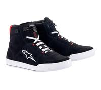 Scarpe moto Alpinestars CHROME Nero Bianco Rosso brillante 11
