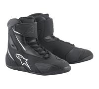 Alpinestars Fastback 2 Scarpe da moto, nero-bianco, taglia 42 per maschi