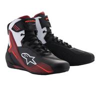 Alpinestars Faster 4, scarpe 12 US male Nero/Bianco/Rosso Scuro