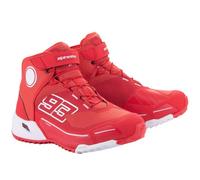 Alpinestars MM93 CR-X Drystar Scarpe da moto, bianco-rosso, taglia 39 per maschi