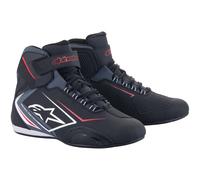 Stivali da moto Alpinestars Sektor Waterproof neri, bianchi e grigi 44