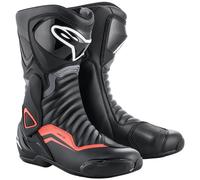 boots S-MX 6, ALPINESTARS (black/grey/red fluo, size 46)