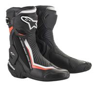 Alpinestars SMX Plus V2, stivali 39 EU male Nero/Bianco/Rosso Fluo