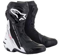 Alpinestars Supertech R Stivali moto, nero/bianco, 41