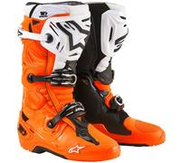 ALPINESTARS ALPINESTARS - Stivali Tech 10 Enduro Orange Fluo / Nero / Bianco 2025 10