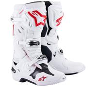 ALPINESTARS ALPINESTARS - Stivali Tech 10 Supervented Bianco / Bright Rosso 14 (EU 49.5)