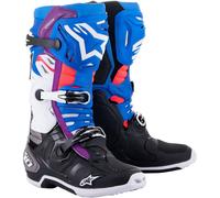 ALPINESTARS ALPINESTARS - Stivali Tech 10 Supervented Nero / Enamel Blue / Purple / Bianco 11 (EU 45.5)
