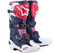 ALPINESTARS ALPINESTARS - Stivali Tech 10 Supervented Night Navy / Bianco / Rainbow 12 (EU 47)