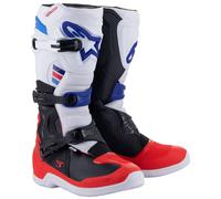 §Stivali Cross Alpinestars Tech 3 Bianco-Rosso-Blu Scuro§