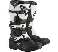 Alpinestars Tech 3 Stivali Motocross, nero-bianco, taglia 52 per maschi