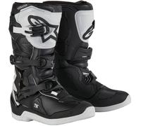 Alpinestars Tech 3S Stivali da motocross giovanile, nero-bianco, taglia 39