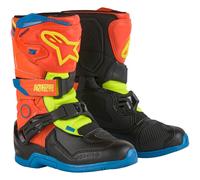 ALPINESTARS ALPINESTARS - Stivali Tech 3S Kids Orange Fluo / Enamel Blue / Giallo Fluo 2024 1 (EU 33)