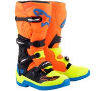 Stivali Cross Alpinestars Tech 5 Arancio Fluo/Smalto/Blu/Giallo Fluo43 Arancio Fluo,Smalto,Blu,Giallo Fluo