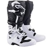 Alpinestars Tech 7 Stivali motocross, nero-bianco, taglia 48 per maschi