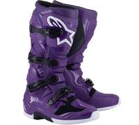 Alpinestars Tech 7 Stivali da motocross, porpora, taglia 49 50 per maschi