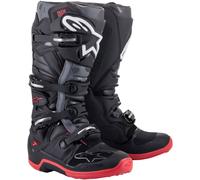 Stivali cross Alpinestars TECH 7 Nero Cool Grigio Rosso 13