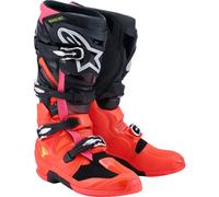 ALPINESTARS ALPINESTARS - Stivali Tech 7 Nero / Rosso Fluo / Rosa Fluo 2025 15