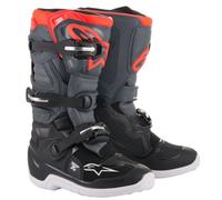ALPINESTARS ALPINESTARS - Stivali Tech 7S Junior Nero / Dark Grigio / Rosso Fluo 3 (EU 35.5)