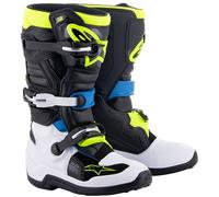 ALPINESTARS ALPINESTARS - Stivali Tech 7S Junior Nero / Enamel Blue / Giallo Fluo 5 (EU 38)