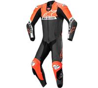 Tuta in Pelle Alpinestars Missile V2 Ward Nero/Rosso/Fluo Bianco46 Nero,Rosso,Fluo Bianco