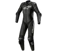 Alpinestars Stella GP Plus Abito da donna in pelle da moto da 1 pezzo, nero-bianco, taglia 42 per donne