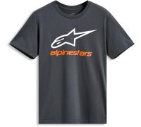 Maglietta Alpinestars Always 2.0 CSF grigio-bianco-arancione L