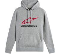 §Felpa Alpinestars Always V3 Grigio-Rosso-Nero§