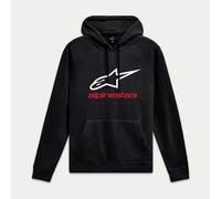 Alpinestars Always V3 Hoodie (Nero/Bianco/Rosso ) TG:XL