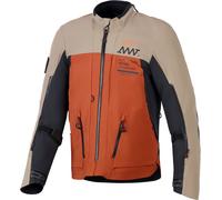 Alpinestars AMT-8, giacca in tessuto DrystarXF L male Marrone Chiaro/Nero/Arancione
