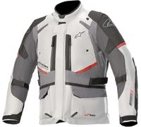 Alpinestars Andes V3 Drystar Giacca tessile moto, nero-grigio-bianco, taglia 2XL per maschi