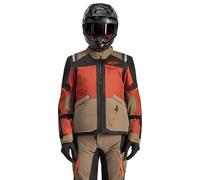 Alpinestars Giacca Andes V4 Drystar Impermeabile Marrone/Arancione Uomo 2XL