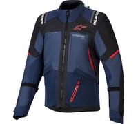 Alpinestars Andes V4, giacca tessile Drystar XL male Nero/Blu Scuro/Rosso